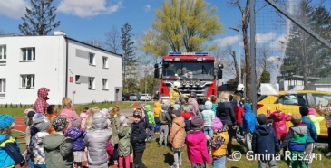 Wizyta Strażaków w Bajkowym Przedszkolu