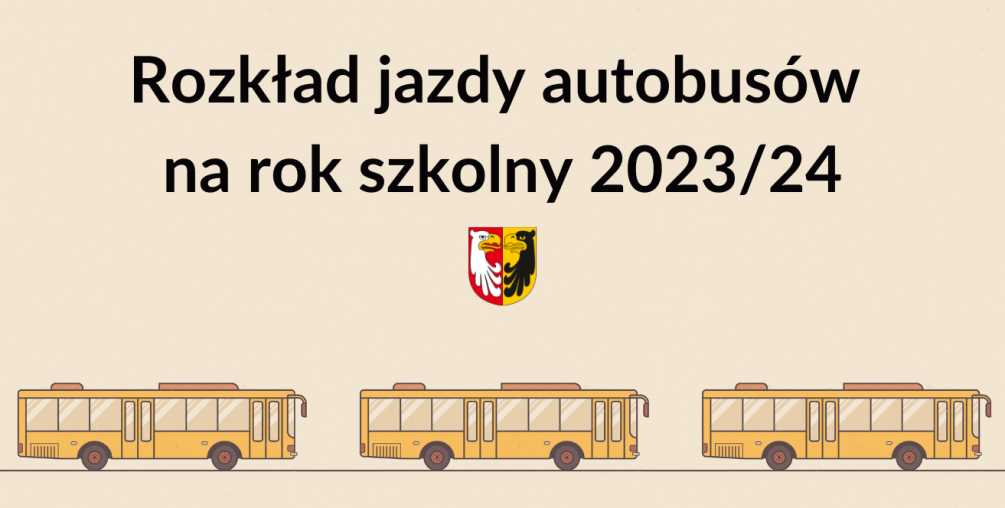 Rozkład jazdy autobusów szkolnych na rok szkolny